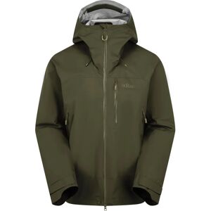 Rab Oliv Firewall Mountain Jacke - Wasserdichte Hardshell Rab Oliv Firewall Mountain Jacke - Wasserdichte Hardshell