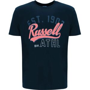 RUSSELL ATHLETIC - A30121 - Bleu - M - Short Sleeve T-shirt - Publicité RUSSELL ATHLETIC - A30121 - Bleu - M - Short Sleeve T-shirt - Publicité