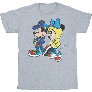 Disney Mickey Minnie Mouse Boyfriend T-Shirt Sport Grey XXL Disney Mickey Minnie Mouse Boyfriend T-Shirt Sport Grey XXL