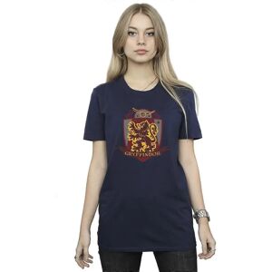 Harry Potter Navy Blue Boyfriend Fit T-Shirt - Casual Clothing Harry Potter Navy Blue Boyfriend Fit T-Shirt - Casual Clothing