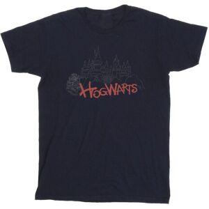 Harry Potter Boys Hogwarts Castle Cotton T-Shirt Harry Potter Boys Hogwarts Castle Cotton T-Shirt