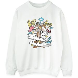 Sweatshirt Coyote Daze Looney Tunes Homme Blanc - Absolute Cult XXL Sweatshirt Coyote Daze Looney Tunes Homme Blanc - Absolute Cult XXL