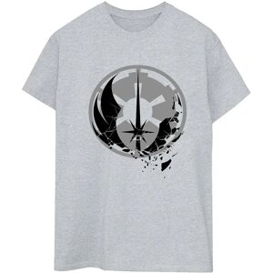 Absolute Cult Star Wars Obi-Wan Kenobi Fractured Logos Boyfriend T-Shirt - T-Shirt Absolute Cult Star Wars Obi-Wan Kenobi Fractured Logos Boyfriend T-Shirt - T-Shirt