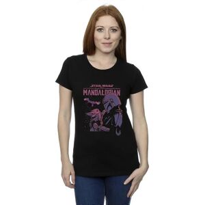 Absolute Cult Star Wars Das Mandalorian Hallo Freund Schwarzes T-Shirt Absolute Cult Star Wars Das Mandalorian Hallo Freund Schwarzes T-Shirt
