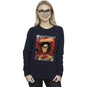 Sweatshirt Ms Marvel Navy Blue Femme - Sweatshirt Sweatshirt Ms Marvel Navy Blue Femme - Sweatshirt