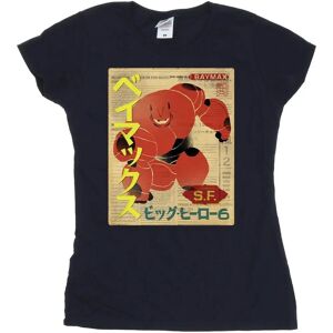 Absolute Cult Disney Big Hero 6 Baymax Navy Blue X-Large - T-Shirt Absolute Cult Disney Big Hero 6 Baymax Navy Blue X-Large - T-Shirt