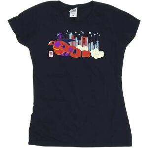 Absolute Cult Disney Big Hero 6 Baymax Hiro Navy Blue T-Shirt Absolute Cult Disney Big Hero 6 Baymax Hiro Navy Blue T-Shirt