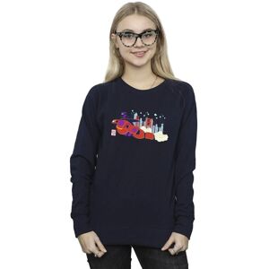 Disney Big Hero 6 Baymax Hiro Bridge Sweatshirt - Sweatshirt Disney Big Hero 6 Baymax Hiro Bridge Sweatshirt - Sweatshirt