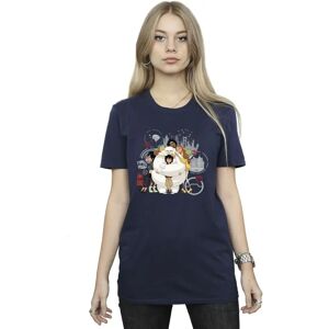 Absolute Cult Disney Big Hero 6 Baymax Navy Blue T-Shirt Absolute Cult Disney Big Hero 6 Baymax Navy Blue T-Shirt