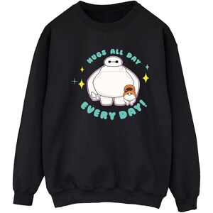Disney Big Hero 6 Baymax Sweatshirt - Women’s Black Small Disney Big Hero 6 Baymax Sweatshirt - Women’s Black Small