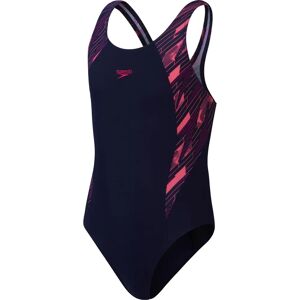 Speedo Hyperboom Splice Muscleback Navy/Pink - Swimsuit Speedo Hyperboom Splice Muscleback Navy/Pink - Swimsuit
