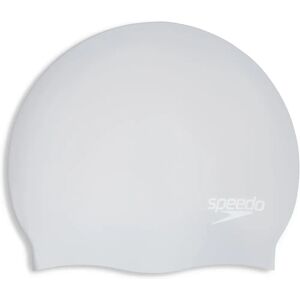 Speedo Long Hair Silicone Swimming Cap Silver/White - Swim Cap Speedo Long Hair Silicone Swimming Cap Silver/White - Swim Cap