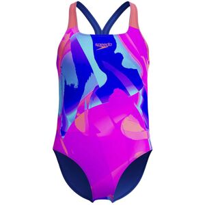 Speedo Kids' Digital Cobalt Pop Swimsuit - Powerback Speedo Kids' Digital Cobalt Pop Swimsuit - Powerback
