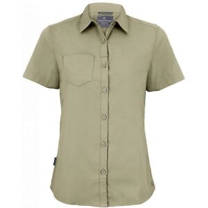 Craghoppers Model - Short-Sleeved Shirt - Pebble Brown Craghoppers Model - Short-Sleeved Shirt - Pebble Brown