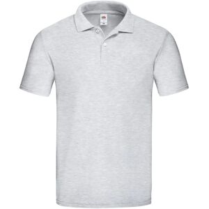 Fruit of the Loom Grey Heather Classic Polo Shirt - Polo Shirt Fruit of the Loom Grey Heather Classic Polo Shirt - Polo Shirt