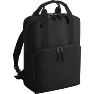 Bagbase Black Recycled Cooler Backpack - Unisex, 16L Bagbase Black Recycled Cooler Backpack - Unisex, 16L