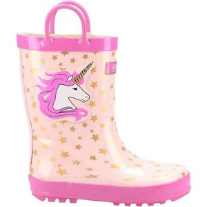 Cotswold Roze Kinder Plaswater Eenhoorn Gummistiefel - Wellington Boots Cotswold Roze Kinder Plaswater Eenhoorn Gummistiefel - Wellington Boots