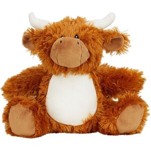 Mumbles Highland Cow Teddy Bear - Highland Cow - Unisex - Brown - One Size Mumbles Highland Cow Teddy Bear - Highland Cow - Unisex - Brown - One Size
