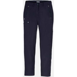Craghoppers Womens Kiwi Pro Stretch Hiking Trousers - Navy - Size 8 UK Craghoppers Womens Kiwi Pro Stretch Hiking Trousers - Navy - Size 8 UK