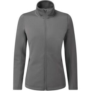 Premier Womens/Ladies Dyed Sweat Jacket - Long-Sleeved Sweatshirt Premier Womens/Ladies Dyed Sweat Jacket - Long-Sleeved Sweatshirt