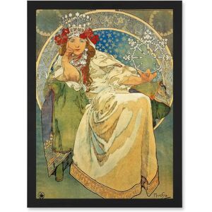 Artery8 - Princess Hyacinth 1911 - A4 - Framed - Art Nouveau - Art print Artery8 - Princess Hyacinth 1911 - A4 - Framed - Art Nouveau - Art print
