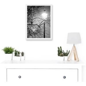 Artery8 - Street Lamp Paris - A4 - Framed - Wall Art Print Artery8 - Street Lamp Paris - A4 - Framed - Wall Art Print