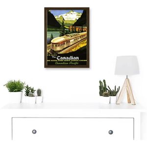 Artery8 - Rail Dome Route - A4 - Framed Wall Art Print Artery8 - Rail Dome Route - A4 - Framed Wall Art Print