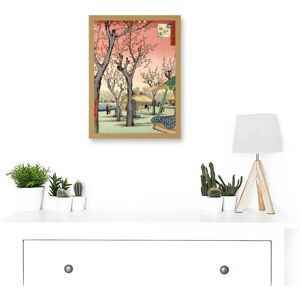 Artery8 Japan Cherry Blossom Tree Park A4 Framed Art print Artery8 Japan Cherry Blossom Tree Park A4 Framed Art print