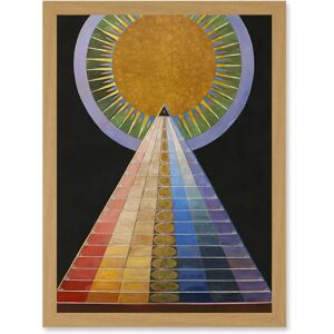 Artery8 - Hilma Af Klint 1907 Altarpiece - A4 - Wall Art Artery8 - Hilma Af Klint 1907 Altarpiece - A4 - Wall Art