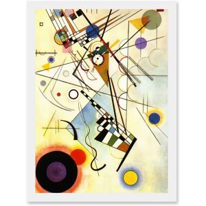Artery8 - Kandinsky Composition VIII - A4 - Wall Art Print Artery8 - Kandinsky Composition VIII - A4 - Wall Art Print