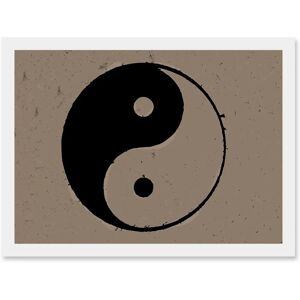Artery8 - Taoist Philosophy Yin Yang - A4 - Framed Wall Art Artery8 - Taoist Philosophy Yin Yang - A4 - Framed Wall Art