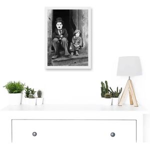 Artery8 - Charlie Chaplin The Kid Photo - Wall Art Print Artery8 - Charlie Chaplin The Kid Photo - Wall Art Print