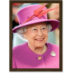 Artery8 Queen Elizabeth II England Photo Rouse Portrait - A4 - Framed - Art print Artery8 Queen Elizabeth II England Photo Rouse Portrait - A4 - Framed - Art print