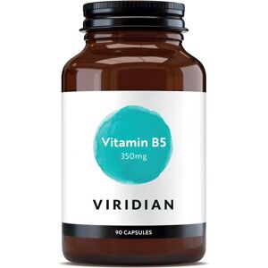 Viridian Vitamin B5 Pantothenic Acid - 90 Vegicaps Viridian Vitamin B5 Pantothenic Acid - 90 Vegicaps