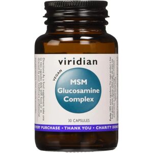 Viridian Glucosamine MSM Complex - 30 Vegicaps Viridian Glucosamine MSM Complex - 30 Vegicaps