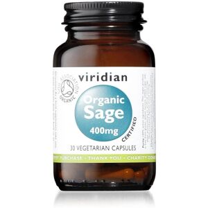 Viridian Organic Sage 400Mg Veg Caps - Herbal Supplement Viridian Organic Sage 400Mg Veg Caps - Herbal Supplement