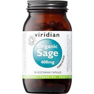 Viridian Organic Sage 400Mg Veg Caps - Herbal Supplement Viridian Organic Sage 400Mg Veg Caps - Herbal Supplement