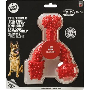 Tasty Bone Veal Tastybone Trio Large Dog Chew Toy - Dog Chew Toy Tasty Bone Veal Tastybone Trio Large Dog Chew Toy - Dog Chew Toy
