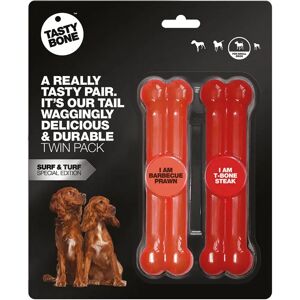 Tasty Bone Doppelpack Klein - Hundekauspielzeug Tasty Bone Doppelpack Klein - Hundekauspielzeug