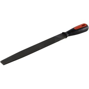 Silverline Flat File 250mm - File with Double Cut & Softgrip Silverline Flat File 250mm - File with Double Cut & Softgrip