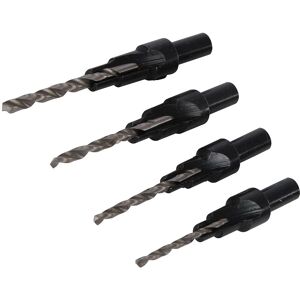 Silverline Drill Bits Set - Pilot & Through Holes - 4 pcs Silverline Drill Bits Set - Pilot & Through Holes - 4 pcs