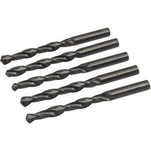 Silverline 12.0mm Metal HSS-R Jobber Drill Bits Pack x5 Silverline 12.0mm Metal HSS-R Jobber Drill Bits Pack x5
