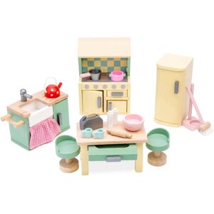 Le Toy Van Daisylane Kitchen Furniture Set - Wooden Doll's House Kitchen Playset - 20 Pieces Le Toy Van Daisylane Kitchen Furniture Set - Wooden Doll's House Kitchen Playset - 20 Pieces