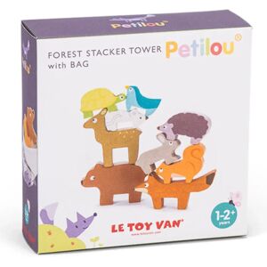 Le Toy Van LPL087 Wooden Animal Stacking Toy - Toy Playset Le Toy Van LPL087 Wooden Animal Stacking Toy - Toy Playset