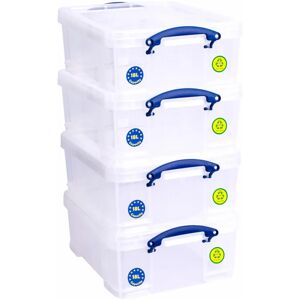 Really Useful 18L Plastic Storage Box with Lid - Storage Really Useful 18L Plastic Storage Box with Lid - Storage