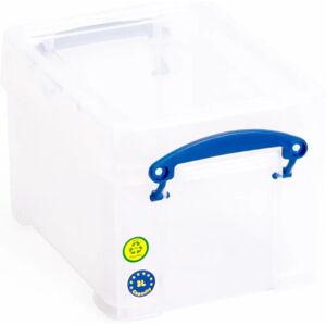 Really Useful 3L Storage Box - Clear - Storage Box Really Useful 3L Storage Box - Clear - Storage Box