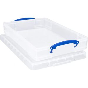 Really Useful Products Ltd 10 Litre Clear Stackable Storage Box - Storage Box Really Useful Products Ltd 10 Litre Clear Stackable Storage Box - Storage Box