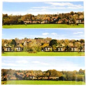 Gaugemaster GM704 Large Village Backscene - 12 x 108 in. - Backscene for Model Railways Gaugemaster GM704 Large Village Backscene - 12 x 108 in. - Backscene for Model Railways