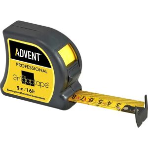 Advent Model ADVAGT5025 Double-Sided Steel Tape Measure - 5m Advent Model ADVAGT5025 Double-Sided Steel Tape Measure - 5m