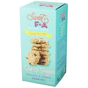 Sweet FA Organic Gluten-free Vegan Oat & Raisin Cookies - Cookies Sweet FA Organic Gluten-free Vegan Oat & Raisin Cookies - Cookies